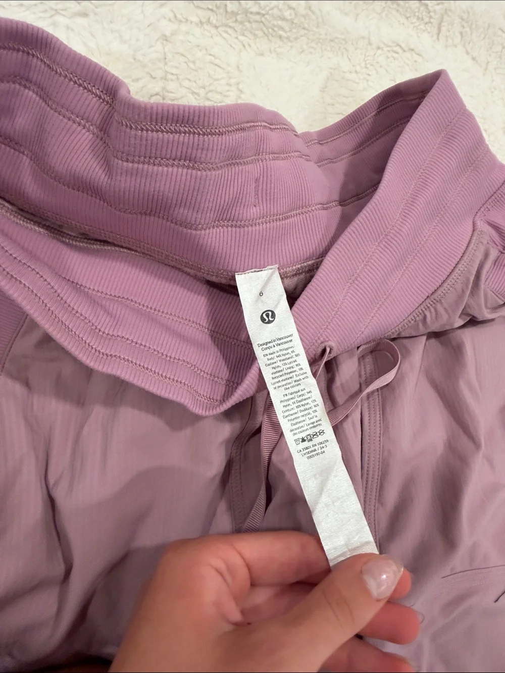 Lululemon double lined dance studio pants